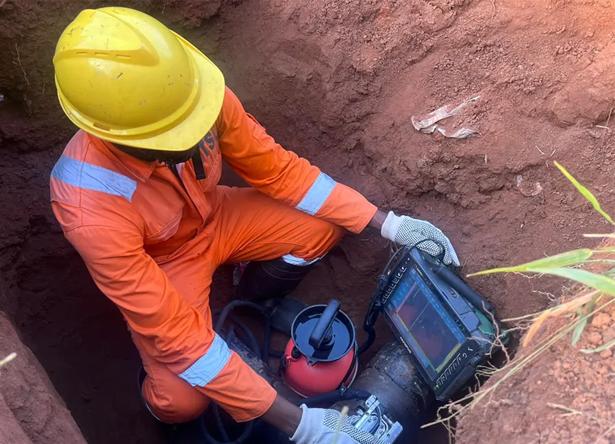 Inspection and Corrosion Services — original NTSL service photograph