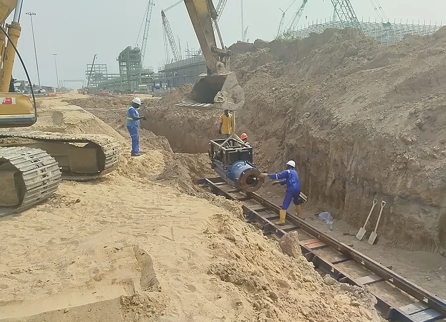 Civil Engineering and Construction — supporting service photograph